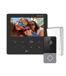 Комплект домофонии Hikvision DS-KH6110-WE1 + DS-KV6113-WPE1(C)