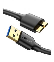 Кабель Usb 3.0 AM to Micro-B black 0.5m для жестких дисков