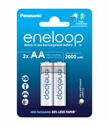 Panasonic Аккумулятор Eneloop NI-MH AA 2000 мАч, 2 шт.