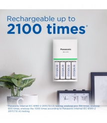 Panasonic Аккумулятор Eneloop NI-MH AA 2000 мАч, 2 шт.