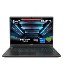 Gigabyte Ноутбук G6X 16.0 FHD+ 165Hz, Intel i7-13650HX, 16GB, F1TB, NVD4060-8, W11, черный