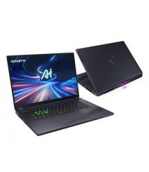 Gigabyte Ноутбук AORUS G6X 16.0 QHD 165Hz, Intel i7-13650HX, 16GB, F1TB, NVD4060-8, DOS, черный