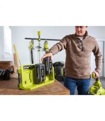 Ryobi Зарядное устройство Max Power RY36C3PA 36В 4А трехпортовый