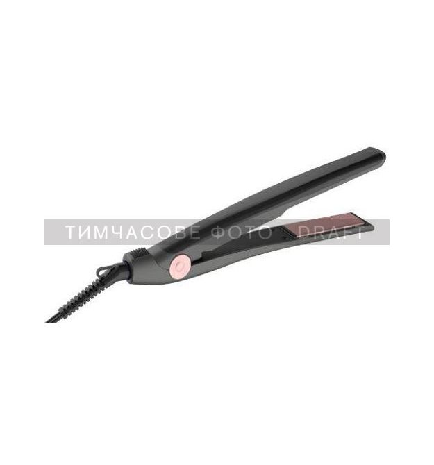 ARDESTO Выпрямитель Ardesto Pink Touch, 32Вт, 110-200C, керамика, серый+розовый