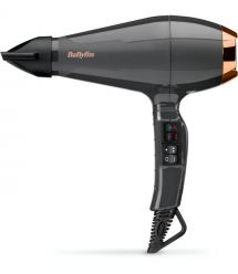 BaByliss Фен Air Pro, 2200Вт, режимов-2, дифузор, иониз-я, хол. обдув, черный