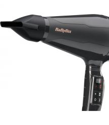 BaByliss Фен Air Pro, 2200Вт, режимов-2, дифузор, иониз-я, хол. обдув, черный