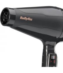 BaByliss Фен Air Pro, 2200Вт, режимов-2, дифузор, иониз-я, хол. обдув, черный