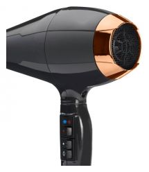 BaByliss Фен Air Pro, 2200Вт, режимов-2, дифузор, иониз-я, хол. обдув, черный