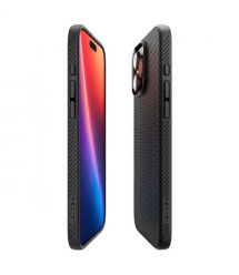 Spigen Чехол для iPhone 16 Pro, Liquid Air, Matte Black