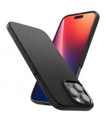 Spigen Чехол для iPhone 16 Pro, Liquid Air, Matte Black