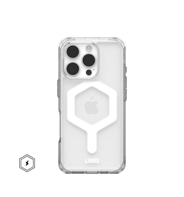 UAG Чехол для iPhone 16 Pro, Plyo Magsafe, Ice/White