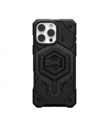 UAG Чехол+магнитное кольцо-держатель для iPhone 16 Pro Max, Monarch Pro Magsafe, Carbon Fiber/Black Stand