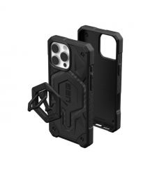 UAG Чехол+магнитное кольцо-держатель для iPhone 16 Pro Max, Monarch Pro Magsafe, Carbon Fiber/Black Stand