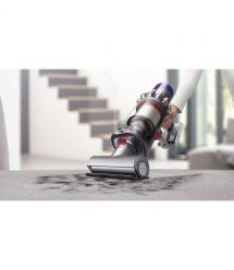 Dyson Пылесос беспроводный V10 Absolute 525Вт, конт пыль -0.76л, автон. раб. до 60мин, турборежим, серо-медный