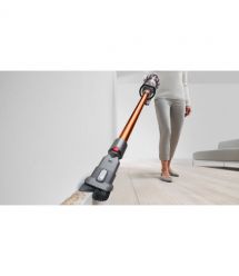 Dyson Пылесос беспроводный V10 Absolute 525Вт, конт пыль -0.76л, автон. раб. до 60мин, турборежим, серо-медный