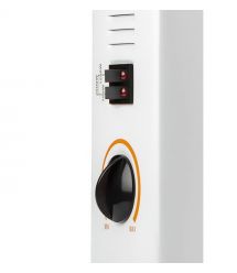 Конвектор Neo Tools, 25м2, 2000Вт, мех. упр-ння, з термостатом, відкритий нагрів. елемент, білий