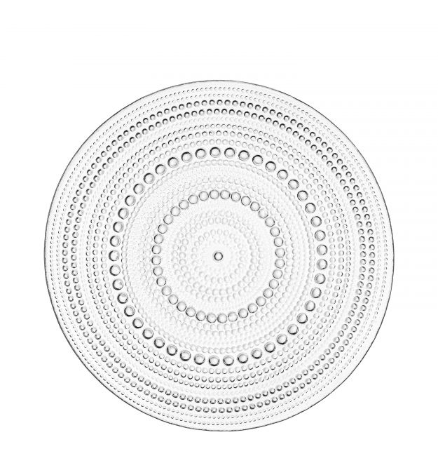 ARDESTO Тарелка Verbena, 24.5см, стекло, прозрачный