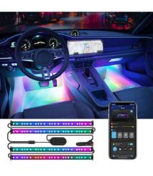 Govee Набор умной подсветки для автомобиля H7090 RGBIC Interior Car Lights Черный