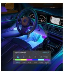 Govee Набор умной подсветки для автомобиля H7090 RGBIC Interior Car Lights Черный