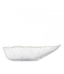 ARDESTO Салатник Leaf, 21.5см, стекло, прозрачный