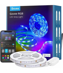 Govee Лента светодиодная умная H611 LED Strip Lights, 10м, RGB, WI-FI/Bluetooth, Белый