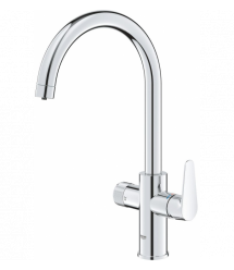 Grohe Комплект смесителя для кухни Blue Pure StartCurve с фильтром обратного осмоса Ecosoft Standard (MO55030592)