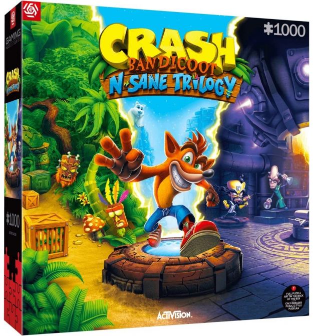 Пазл Crash Bandicoot N Sane Trilogy 1000 ел.