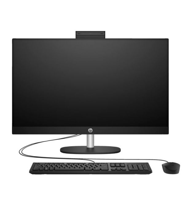 HP ПК Моноблок All-in-One 27" FHD IPS AG, Intel i3-1315U, 16GB, F512GB, UMA, WiFi, кл+м, DOS, черный