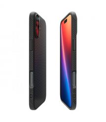 Spigen Чехол для iPhone 16 Plus, Liquid Air, Matte Black