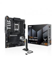 ASUS Материнcкая плата TUF GAMING X870-PLUS WIFI sAM5 X870 4xDDR5 M.2 HDMI WiFi BT ATX