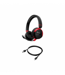 HyperX Гарнитура игровая Cloud Mini, mini-jack/BT, 1.2м, черный-красный