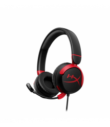 HyperX Гарнитура игровая Cloud Mini, mini-jack, 1.2м,черный-красный