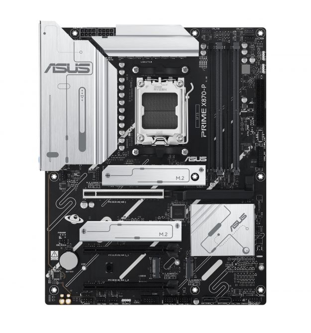 ASUS Материнcкая плата PRIME X870-P sAM5 X870 4xDDR5 M.2 HDMI ATX