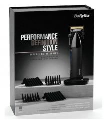 BaByliss Машинка для стрижки Super-X Metal Series, акум., насадок-12, быстрая заряд, с