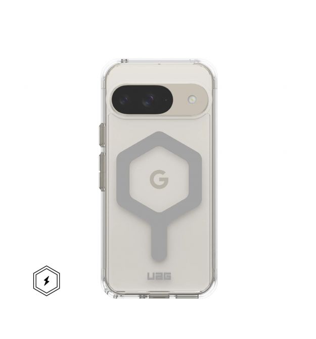 UAG Чехол для Google Pixel 9, Plyo Pro Magnetic, Ice/Silver