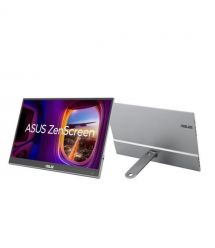 ASUS Монитор портативный 15.6" ZenScreen MQ16AHE mHDMI, USB-C, OLED, 1ms, DCI-P3 100%, HDR10, Cover