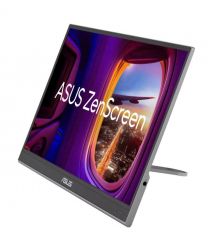 ASUS Монитор портативный 15.6" ZenScreen MQ16AHE mHDMI, USB-C, OLED, 1ms, DCI-P3 100%, HDR10, Cover