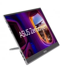 ASUS Монитор портативный 15.6" ZenScreen MQ16AHE mHDMI, USB-C, OLED, 1ms, DCI-P3 100%, HDR10, Cover