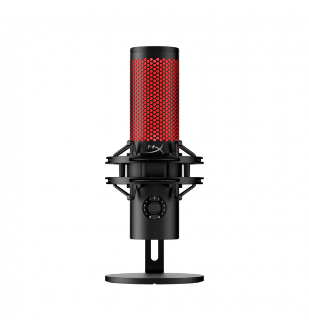 HyperX Микрофон геймерский QuadCast 2, Omni/Uni/Bi, USB-A, 3м, RGB, черный