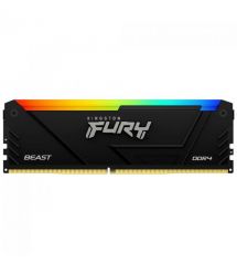 Kingston Память ПК DDR4 64GB KIT (32GBx2) 3200 FURY Beast RGB