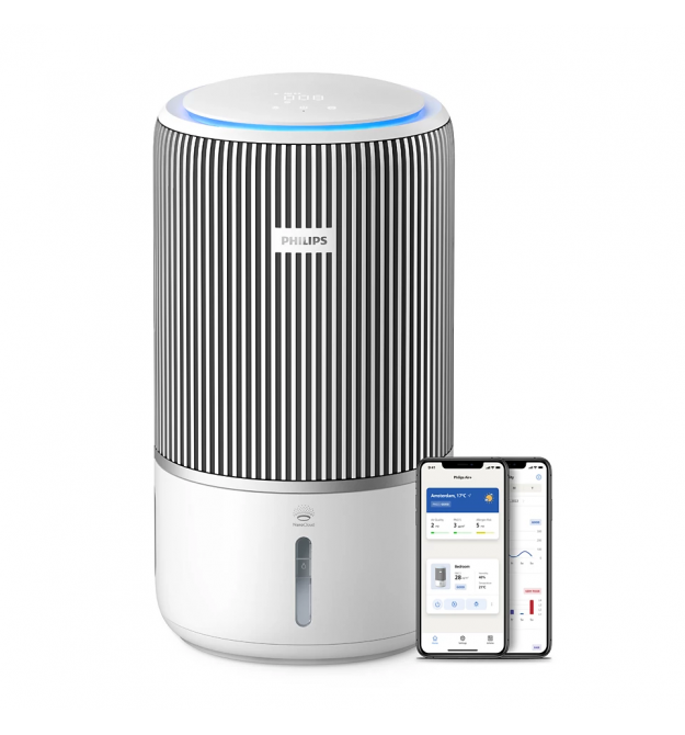 Philips Очиститель - увлажнитель воздуха с увл-нием Series 3400, 78м2, 300м3/час, 3-х