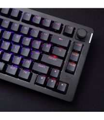 HyperX Клавиатура механическая Alloy Rise 75key, Red, USB-A, EN/UA, RGB, черный