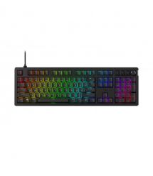 HyperX Клавиатура механическая Alloy Rise 106key, Red, USB-A, EN/UA, RGB, черный