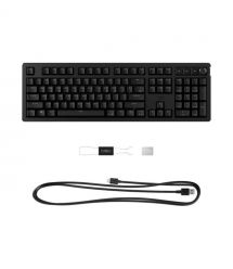 HyperX Клавиатура механическая Alloy Rise 106key, Red, USB-A, EN/UA, RGB, черный