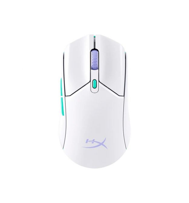 HyperX Мышь Pulsefire Haste 2 Core, RGB, WL/BT, белый