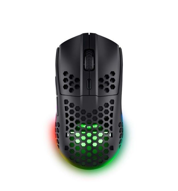 Миша Trust GXT 929 Helox, WL/USB-A, чорний