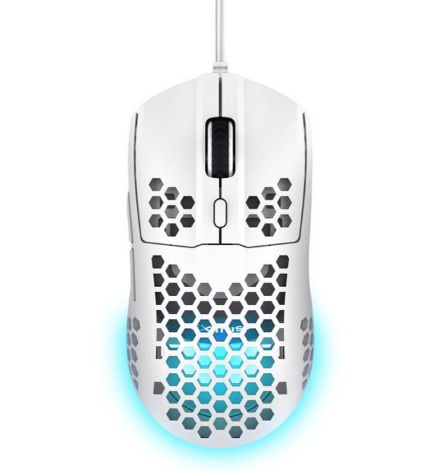 Миша Trust GXT 928 Helox, USB-A, білий