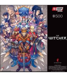 GoodLoot Пазл Gaming: The Witcher Northern Realms 500 ел.