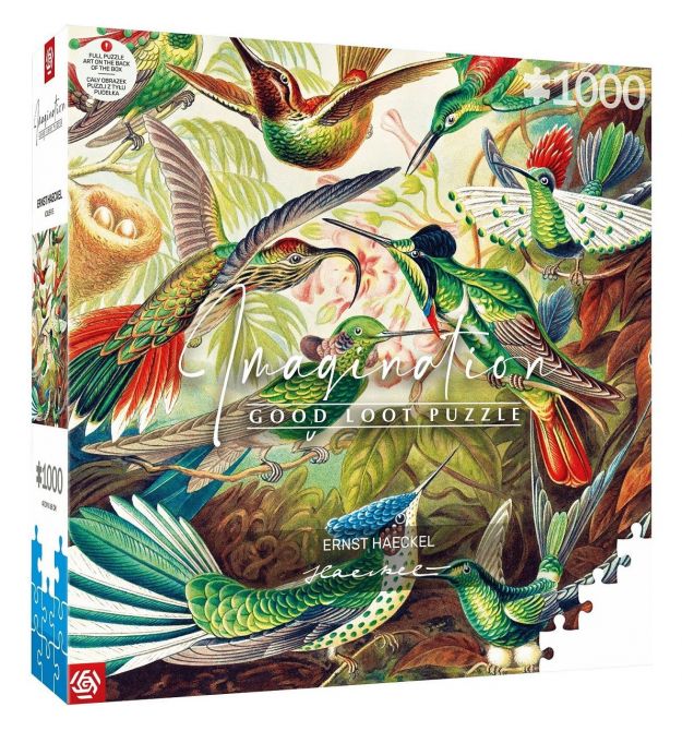 Пазл Imagination: Ernst Haeckel Hummingbirds/Kolibry 1000 ел.