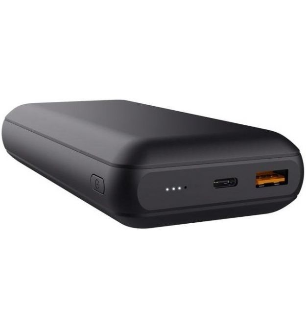 Trust Портативное зарядное устройство power bank Redoh, 20000мА·год, USB-A/2хUSB-C, 18W, QC 3.0, PD, черный